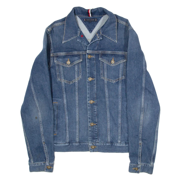TOMMY HILFIGER Womens Denim Jacket Blue M