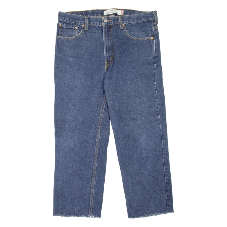 LEVI'S Mens Jeans Blue Slim Straight W36 L26
