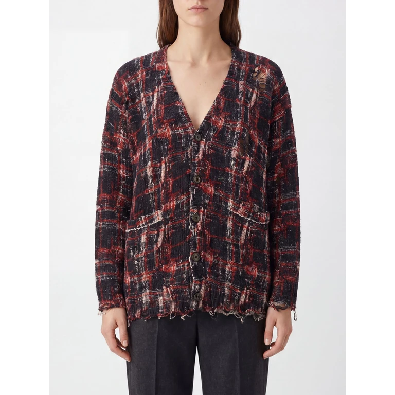 Sweater Woman color Red (R13WY198YLAID)