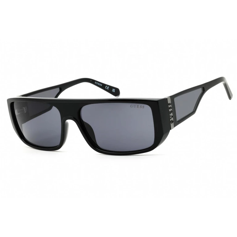 Smoke Rectangular Unisex Sunglasses GU00136 01A 60