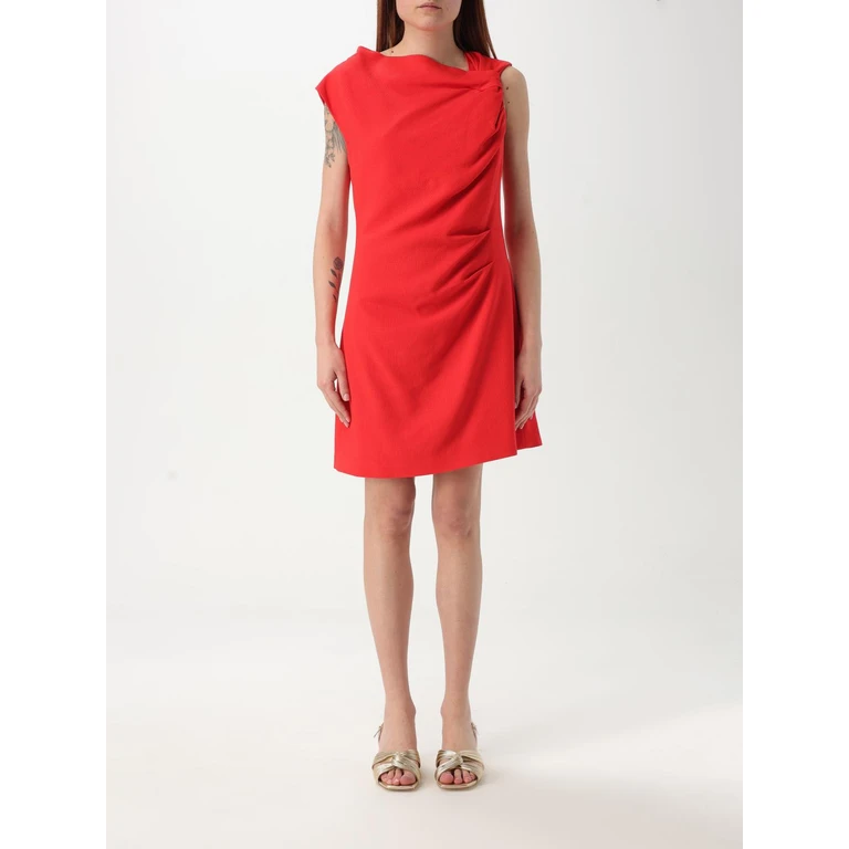 MSGM Dress Woman color Red (3841MDA3325710618)