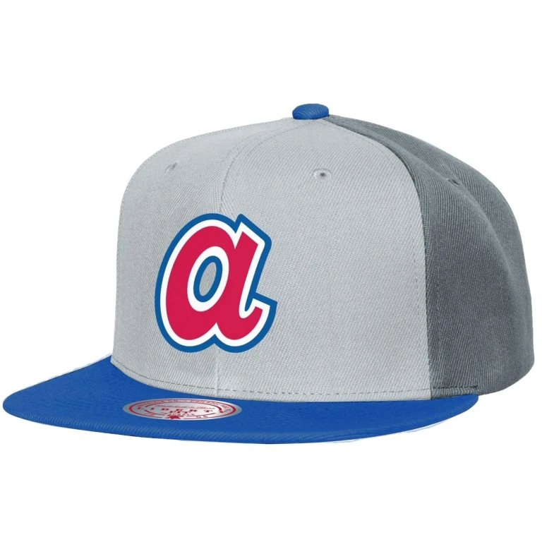 Men's MLB Triple Play Liberty Snapback Coop Braves Snapback Caps