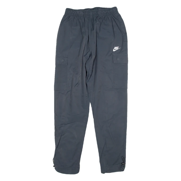 NIKE Mens Joggers Grey Skinny S W26 L28