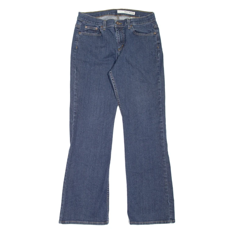 DKNY Soho Womens Jeans Blue Regular Bootcut W28 L30