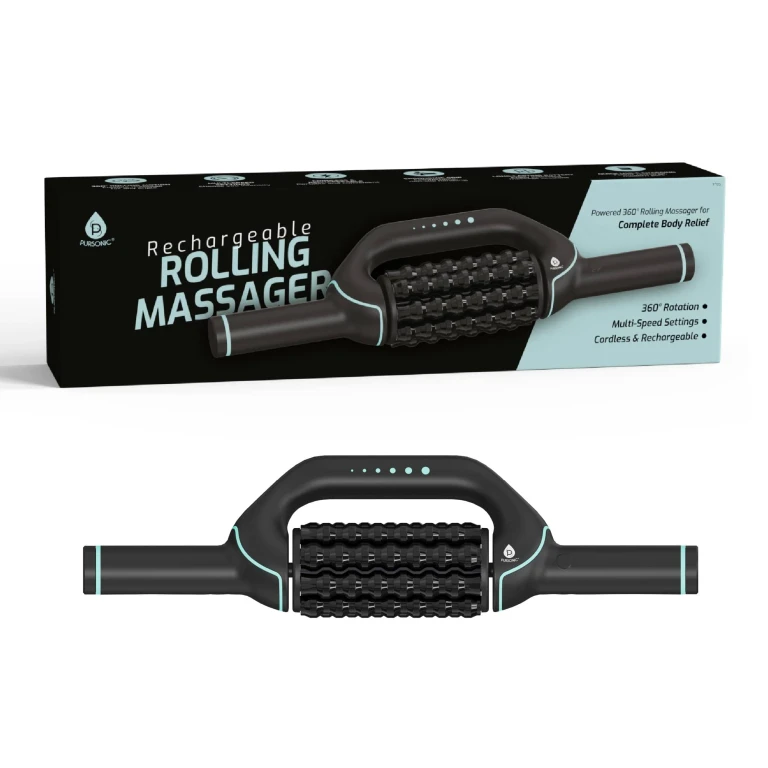 Rechargeable Rolling Massager - Relaxation Anytime, Anywhere