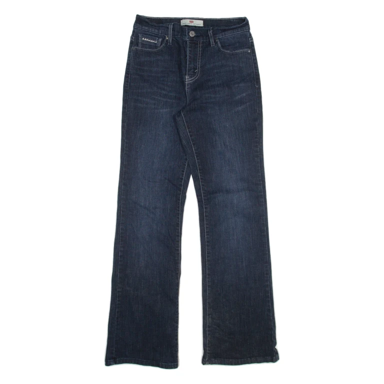 LEVI'S 512 Womens Jeans Blue Slim Bootcut W26 L31