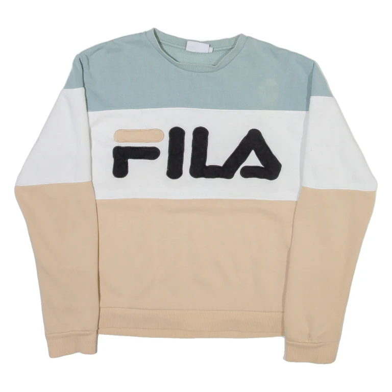 FILA Womens Sweatshirt Beige M