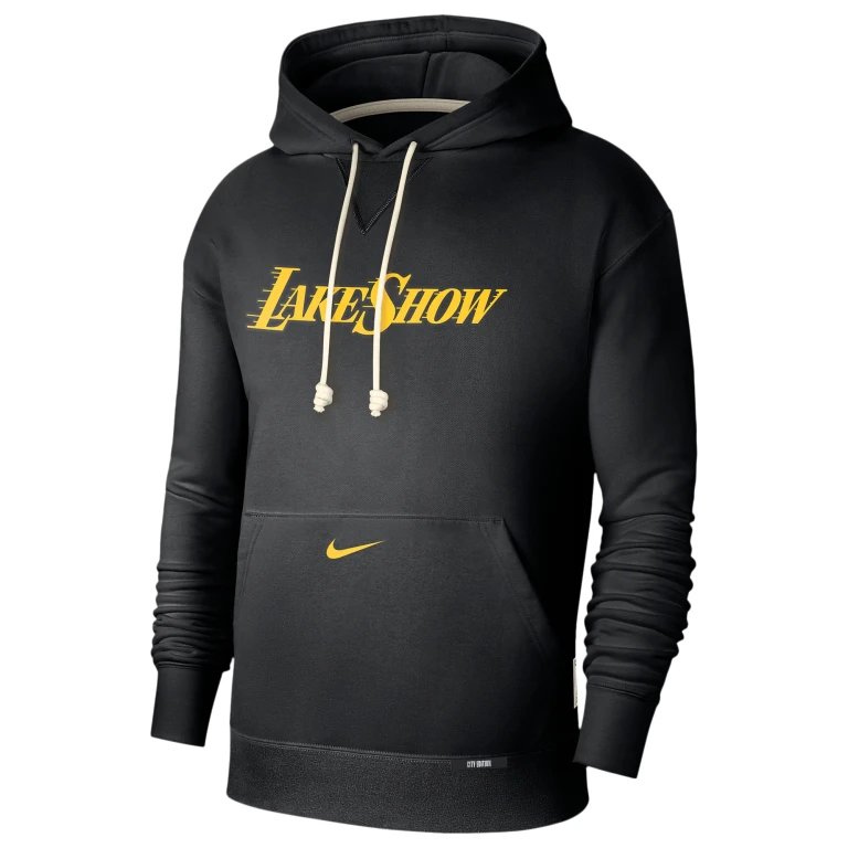 Men's NBA Lakers Dri-Fit Standard Issue Hoodie Cts City Edition