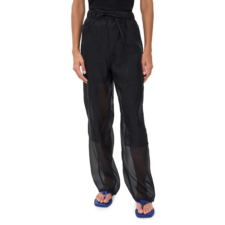 rag & bone Atlas Organza Pants Black XL