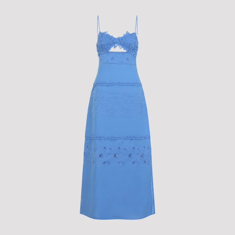 ERMANNO SCERVINO LIFE - Ermanno Scervino Life Sleeveless Midi Dress