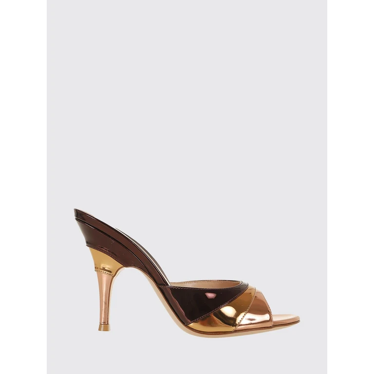 Heeled Sandal Woman color Silver (G1012795RICRGBC)