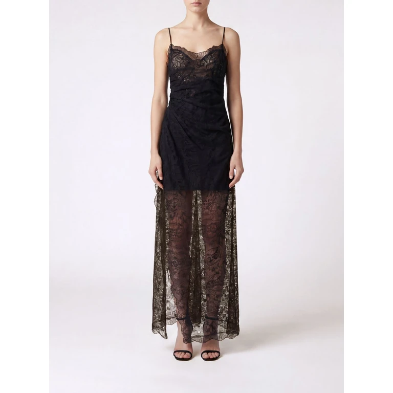 Dress Woman color Black (D482Q737FDUCX95708)