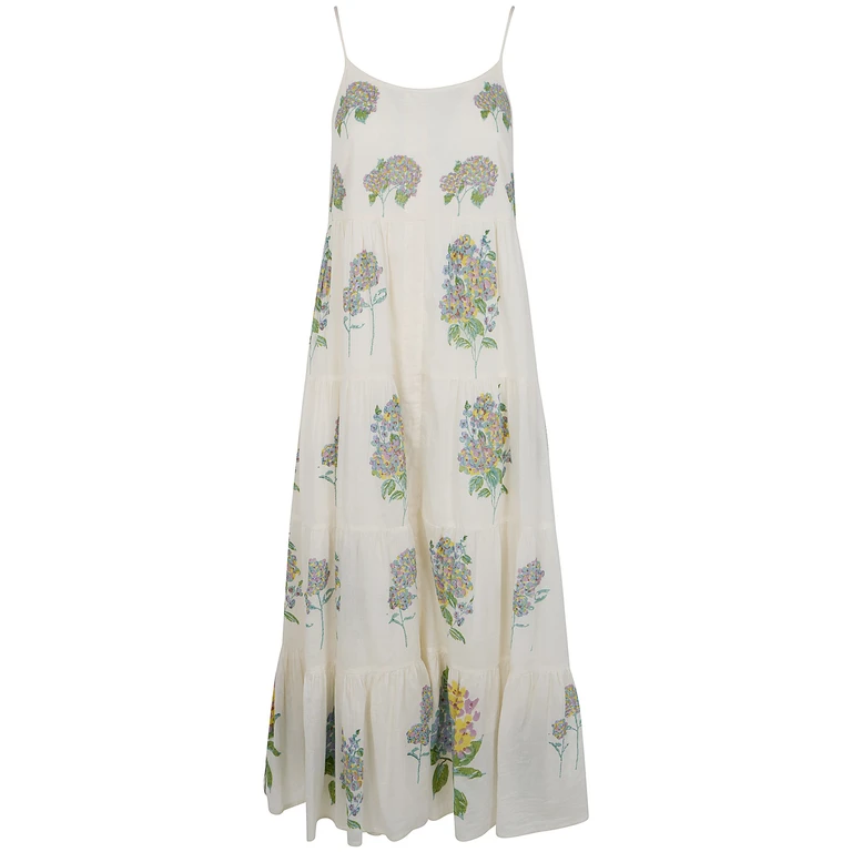 UPAVITA Abito Midi Floral "Summer Midi Dress"
