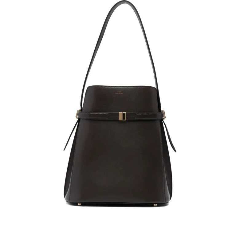 TOTEME "Belted Leather" Bucket Bag