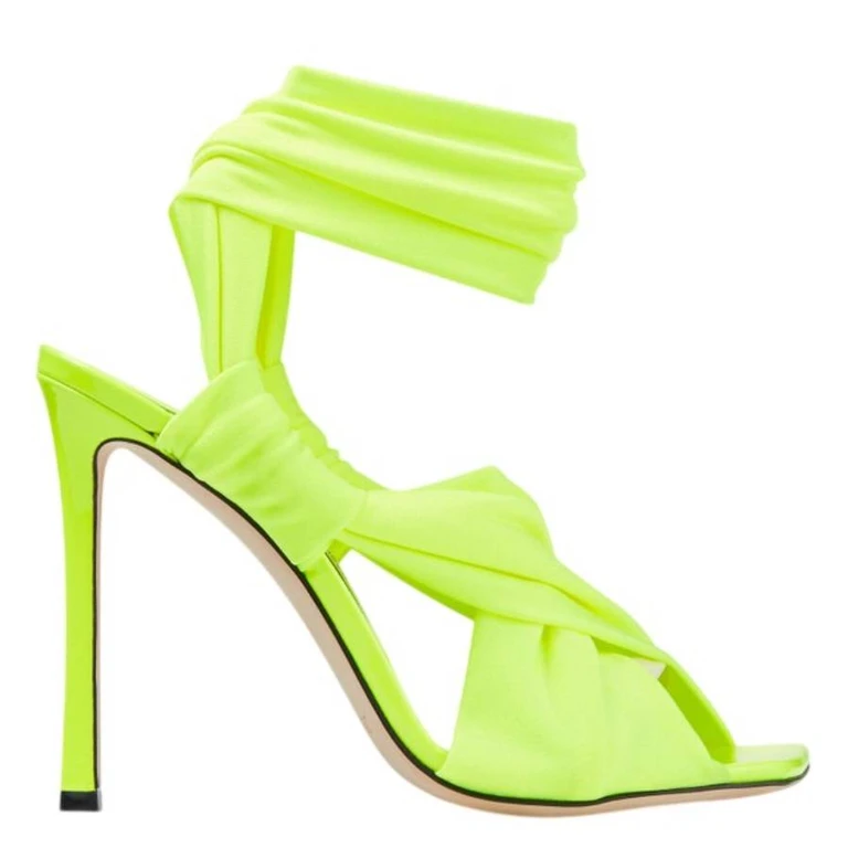 Neoma 110 Glossy Jersey Sandals