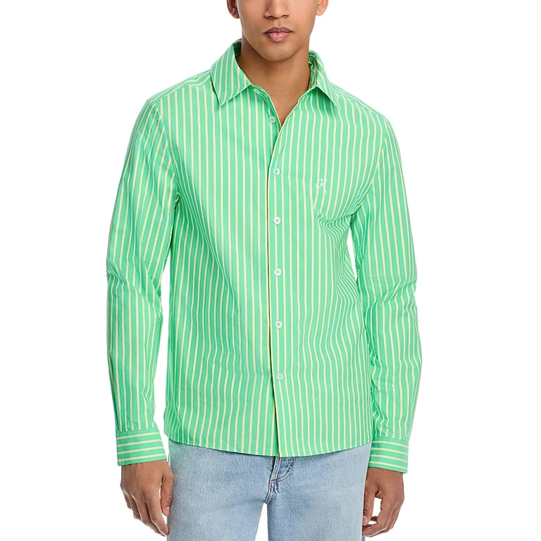 Krost Breeze Printed Button Front Shirt