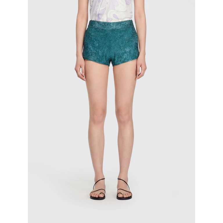 OSÉREE Shorts Woman color Peacock (LBRS261PEACOCK)