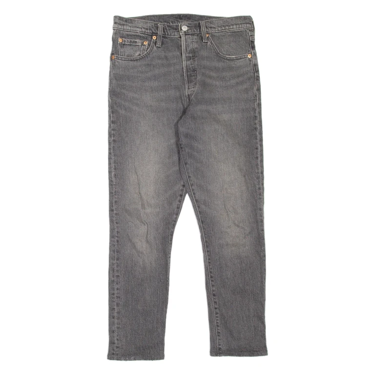LEVI'S 501S Jeans Womens Grey Skinny Straight Stone Wash W29 L28