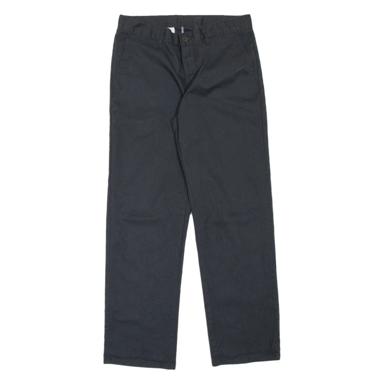 DICKIES Workwear Womens Trousers Black Regular Straight W30 L30