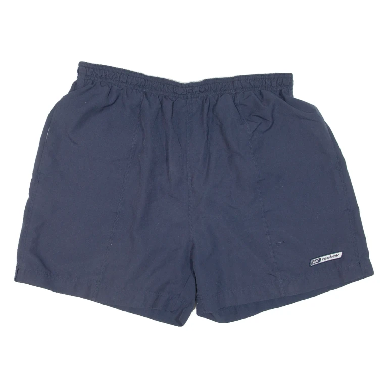 REEBOK Mesh Lining Mens Swimming Shorts Blue Relaxed XL W32