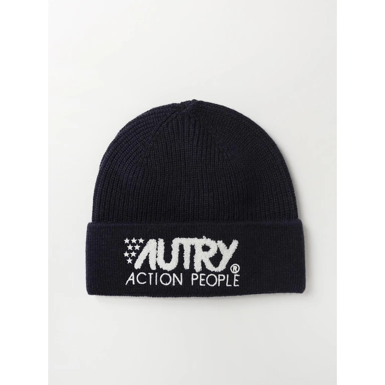 hat in wool blend with embroidered logo (ACSU498Y)