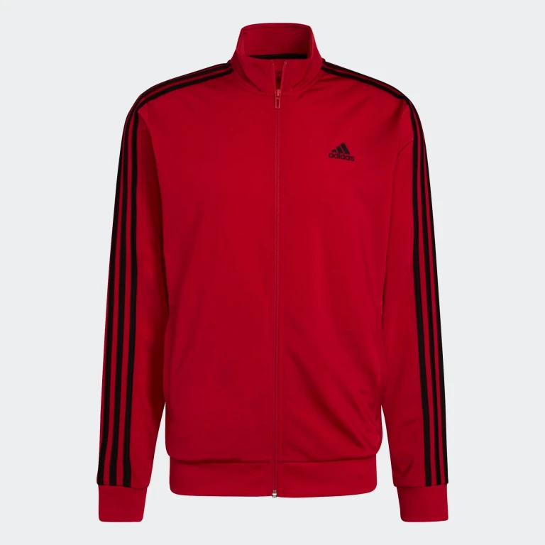 Men's Essentials Warm-Up 3-Stripes Track Jacket