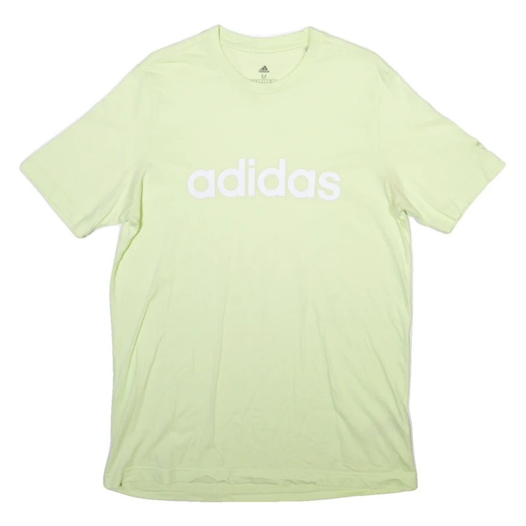 ADIDAS Mens T-Shirt Green M