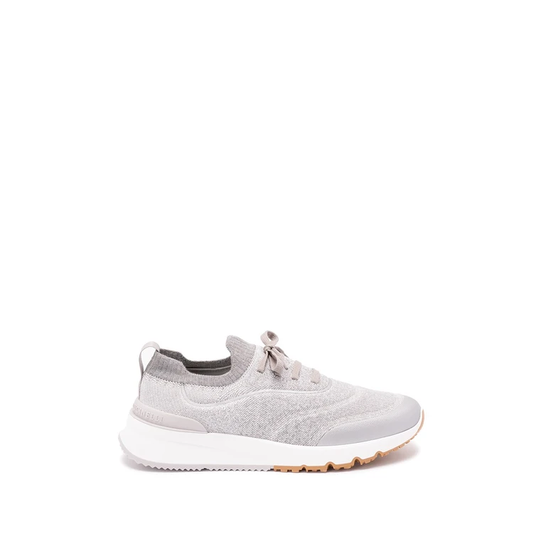 Brunello Cucinelli Techno Cotton Knit Sneakers