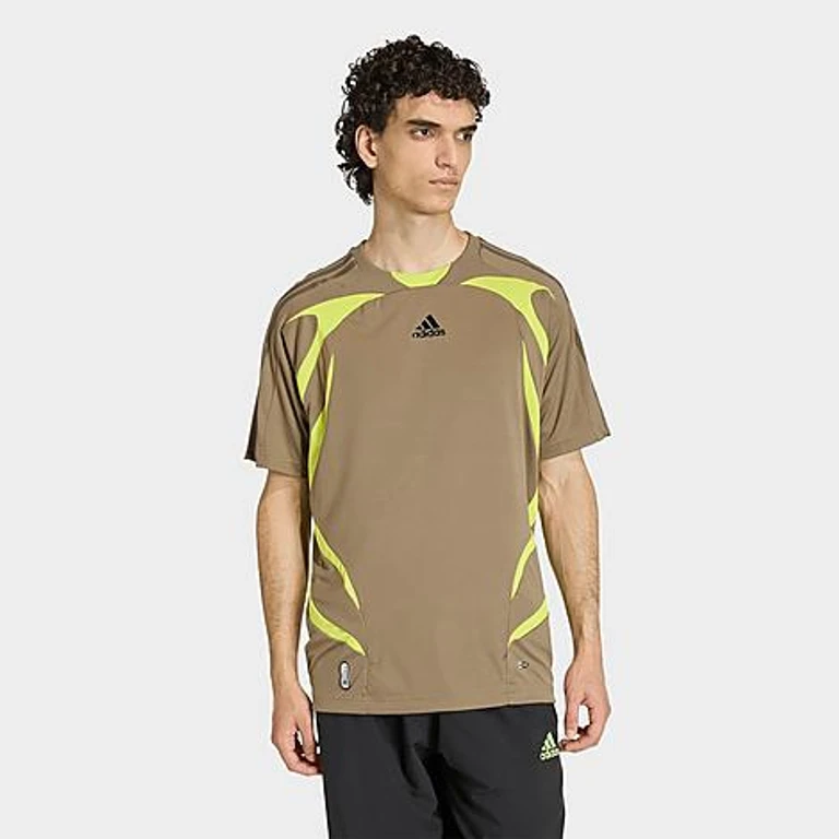 adidas Men's Originals 2006 Teamgeist Soccer Jersey in Blanch Brown Size: XS