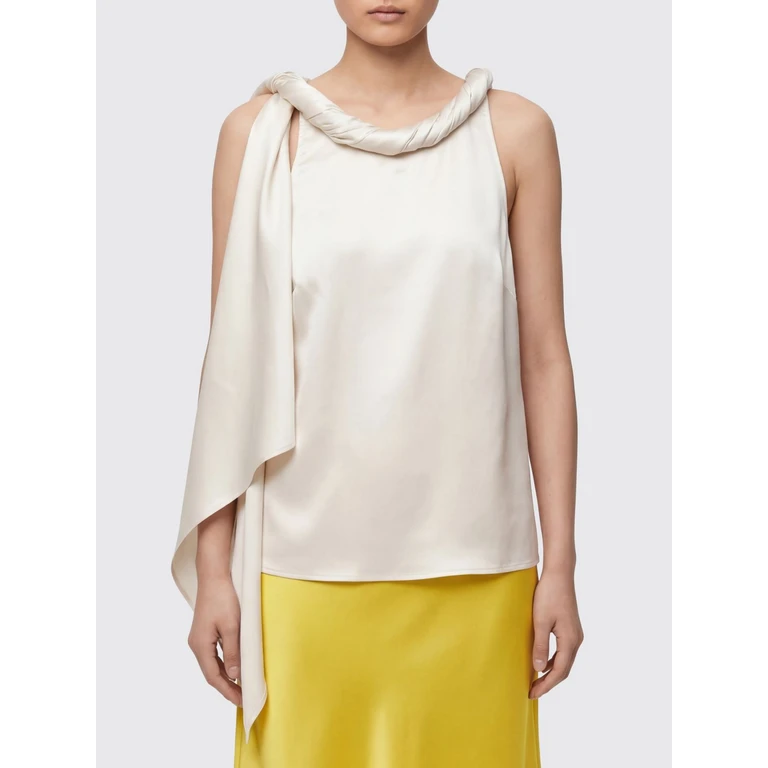 LOULOU DE SAISON Top Woman color White (WILMAIV)