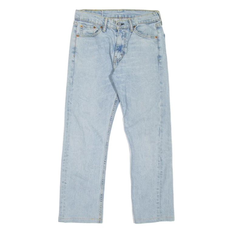 LEVI'S 513 Jeans Mens Blue Slim Straight W29 L25