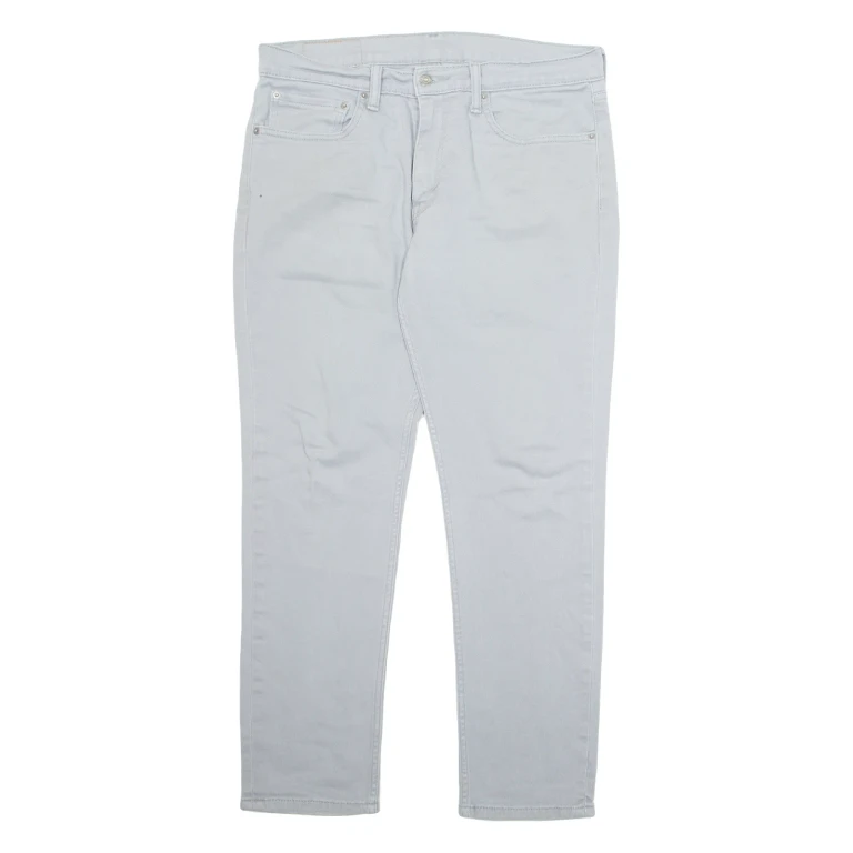 LEVI'S 511 Jeans Mens Grey Skinny Straight W34 L30