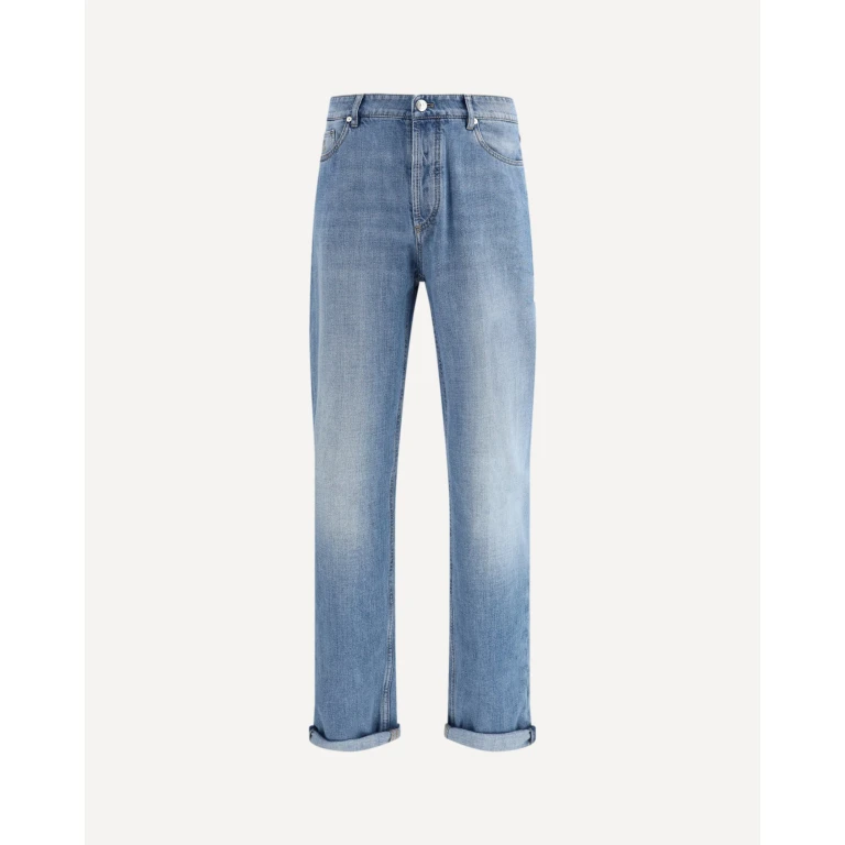 BRUNELLO CUCINELLI Cuffed Jeans Male 46