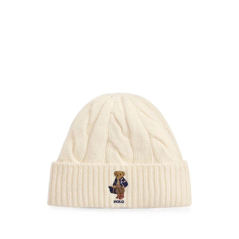 POLO RALPH LAUREN Cappello In Maglia "Bear"
