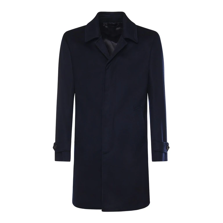 Manteau Au Genou - Bleu (7387007003)