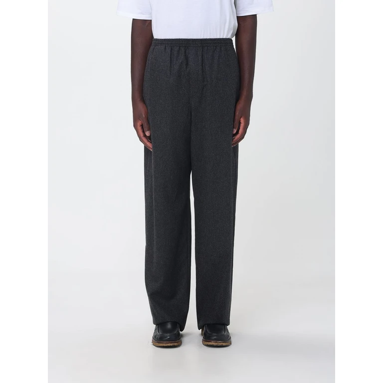 Wide-Leg Wool Trousers with Elasticated Waist (J22KA0406J40333013)