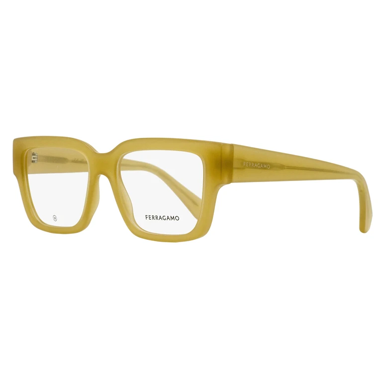 Modified Rectangular Eyeglasses SF2975 708 Opaline Honey 53mm