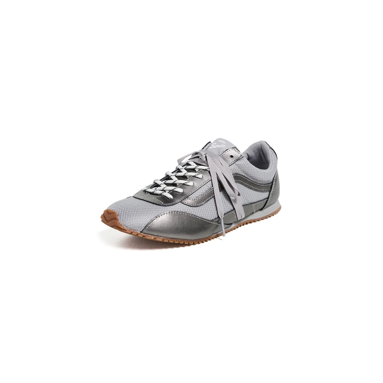 Premium Super Lowpro Trainer Sneakers Marathon Silver M 8/ W 9.5