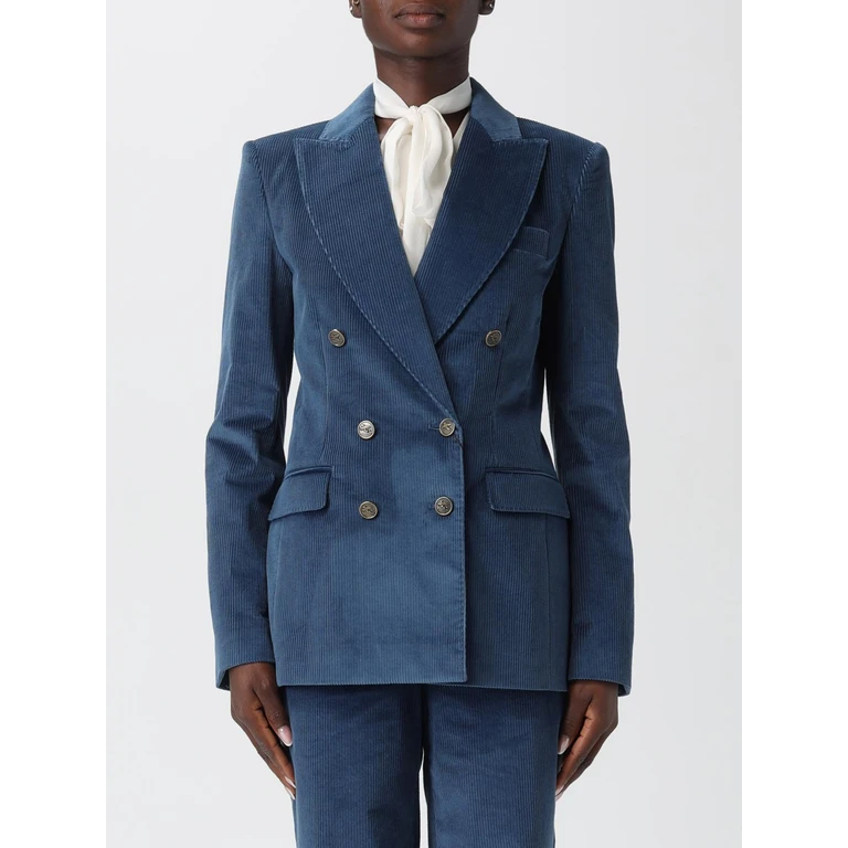 Jacket Woman color Blue (WRCA001099TUEM4B0786)