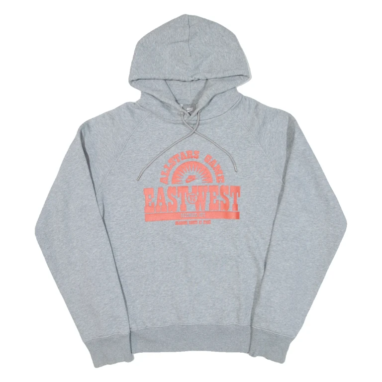 NIKE East Vs West Mens Grey Hoodie USA M