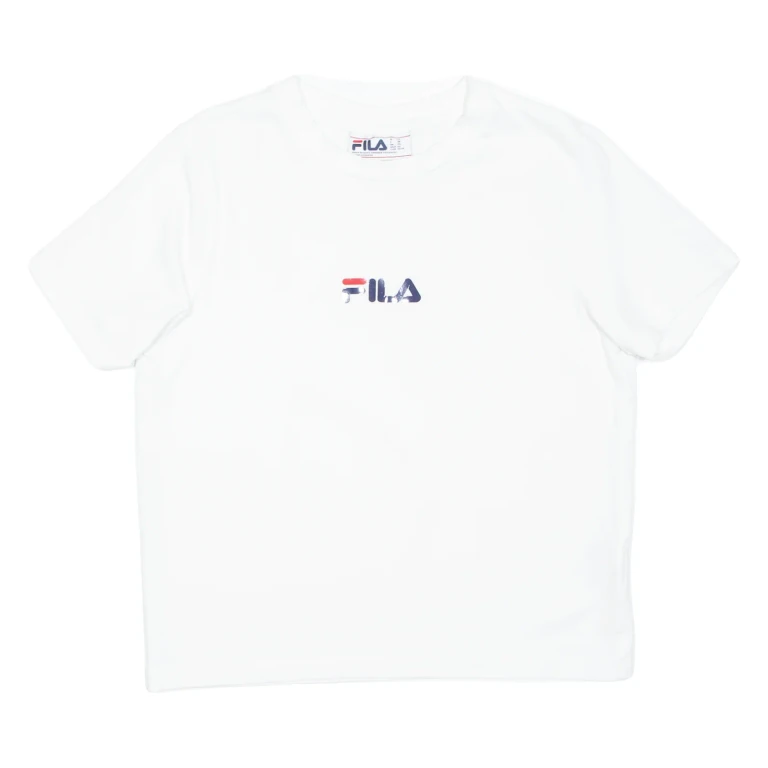 FILA Womens T-Shirt White XS