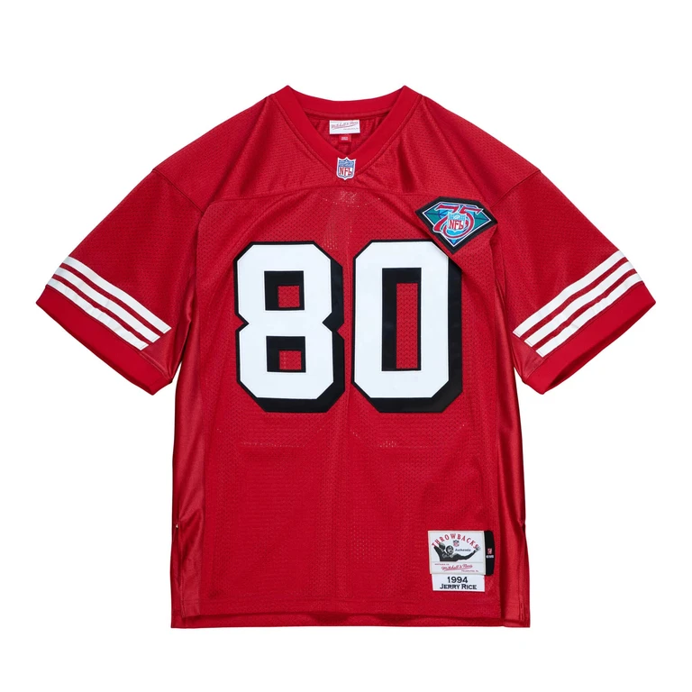 NFL Dark Drop Shadow Jersey San Francisco 49Ers 1994 Jerry Rice Jerseys