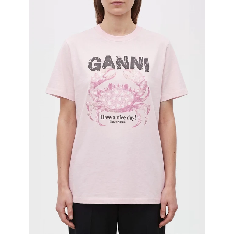 Graphic Logo Print Cotton T-Shirt (A1050197868)