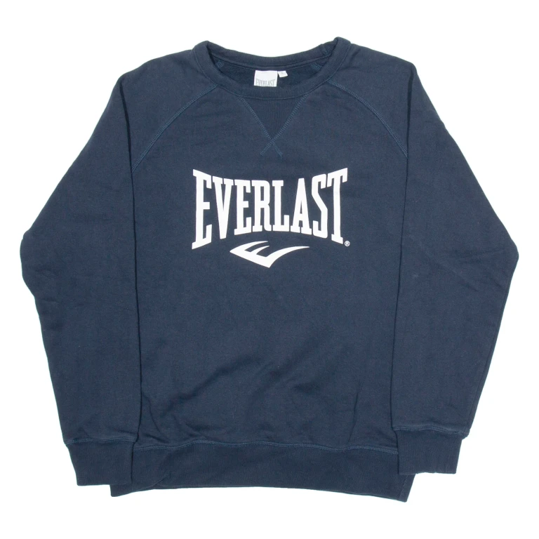 EVERLAST Mens Sweatshirt Blue S