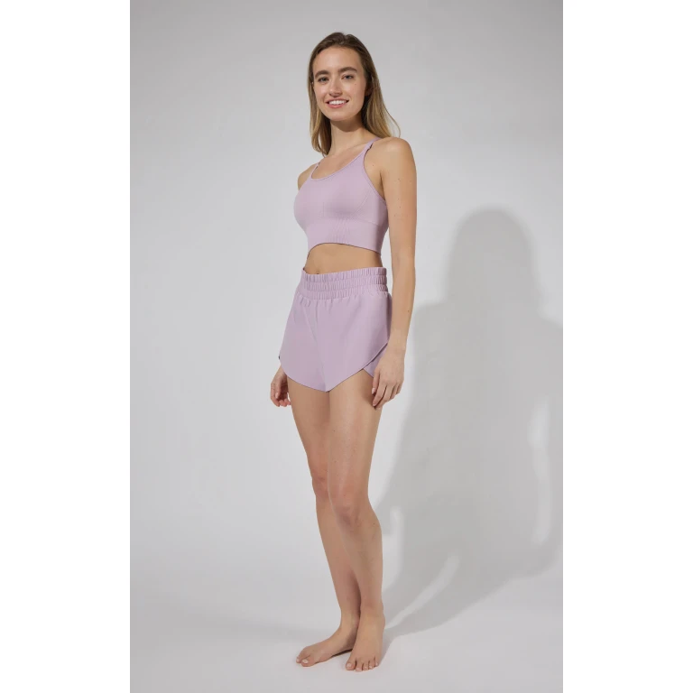 Seamless Rib Verta Bra & Lightstreme Running Short