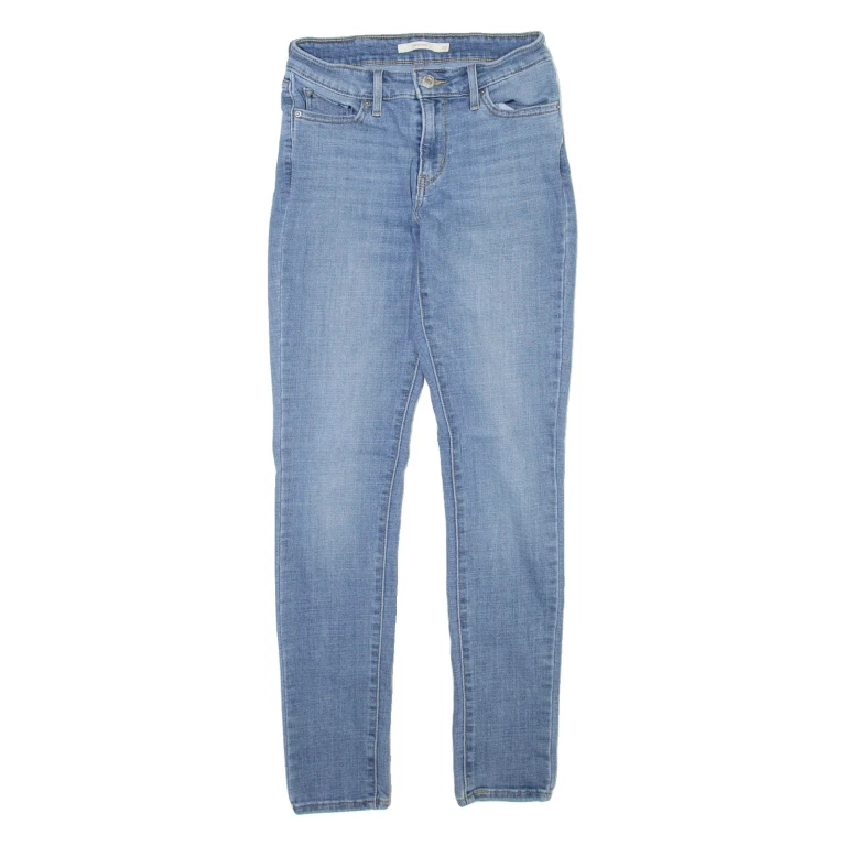 LEVI'S 711 Skinny Womens Jeans Blue Regular Skinny W26 L30
