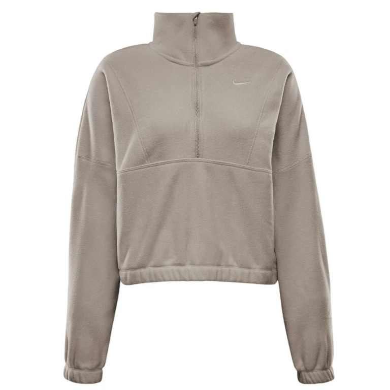 Men's One Therma-Fit Oversized Fleecetop Met Halflange Rits Voor Dames