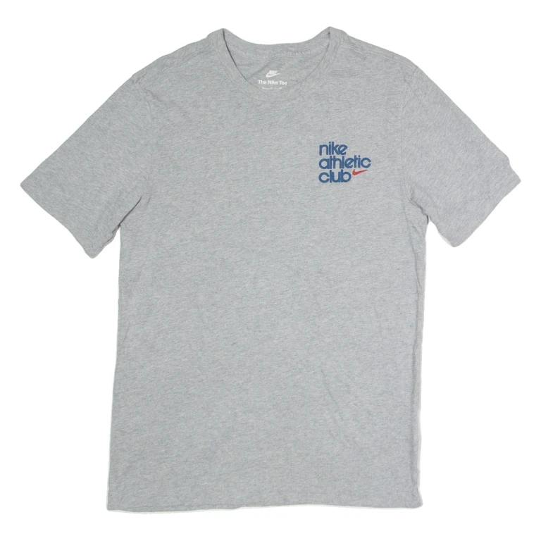 NIKE Mens T-Shirt Grey S
