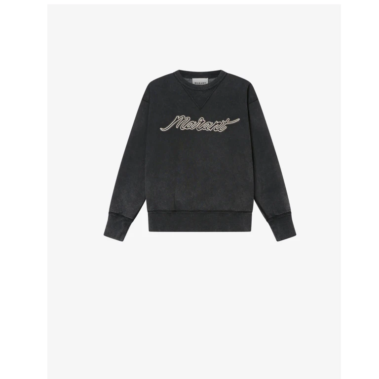 Sweat Shirt Rise - Femme - Noir Délavé - Taille34 - Marant Étoile