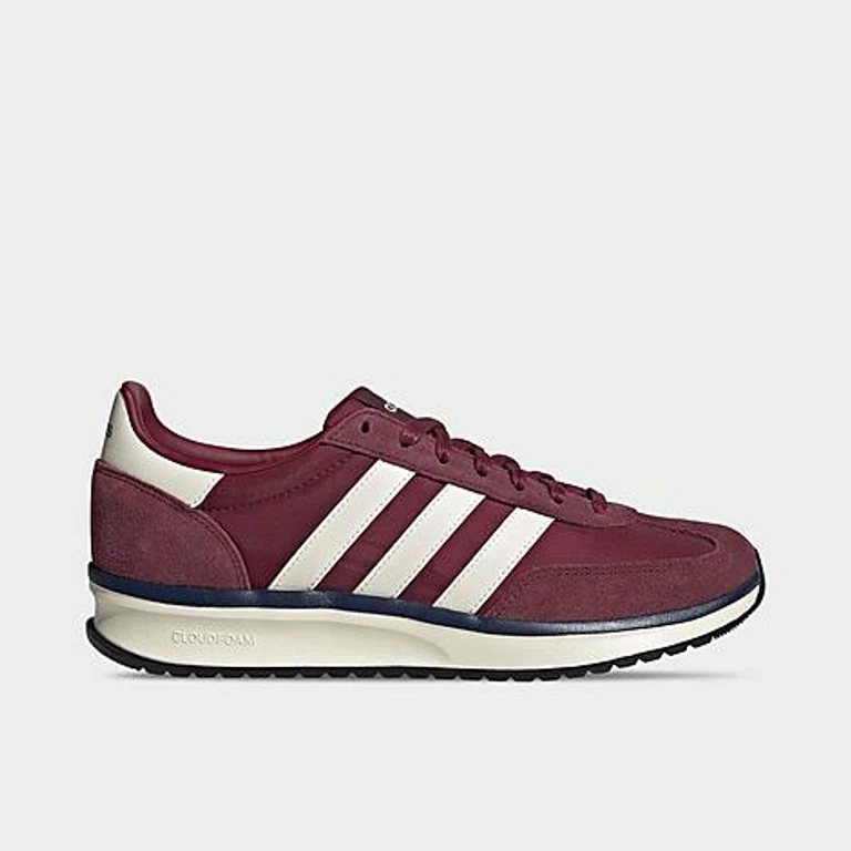 Men's Originals Run 70s 2.0 Casual Shoes in Shadow Red/Off White/Dark Blue Size: 7.0